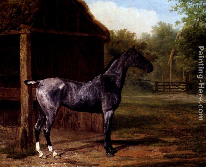 Jacques-Laurent Agasse lord Rivers' Roan mare In A Landscape